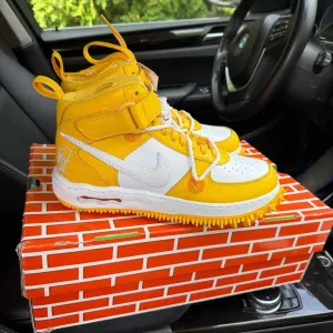 Оригінал ! Nike Air Force 1 OFF WHITE ( 41, 26см) Найк офф вайт