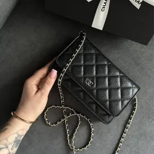 Сума клатч шкіряна chanel , classic wallet ,