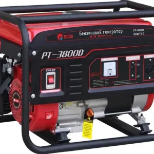 Бензиновий генератор EDON PT-3800D 2,8/3 кВт, мідна обмотка