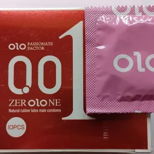 Презервативи OLO Zerolone з розігріваючим ефектом (10 шт.) + ПОДАРУНОК