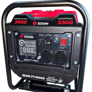 Інверторний бензиновий генератор EDON PT-5000D 3,5/3,8 кВт