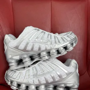 (ОПЛАТА ПІСЛЯ ОГЛЯДУ)Nike Shox TL Metallic Silver Найк Шокс ТЛ Срібні