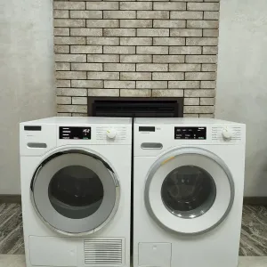 Класний комплект пральна машина Miele W1 PowerWash 2.0 та сушильна машина Miele T1 ActiveWhite