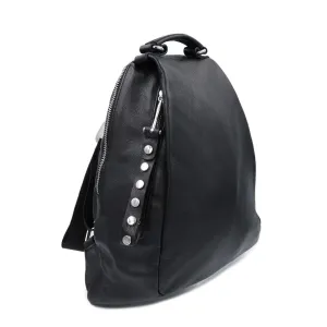 Рюкзак жіночий шкіряний Polina & Eiterou 19001 Black Рюкзак женский кожаный