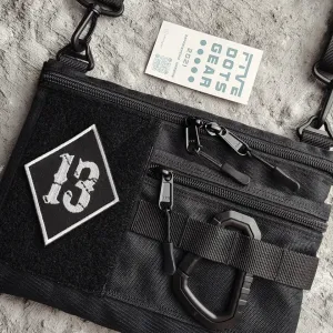 Сумка через плече для патчів cordura кросбоді з липучкою полем панелью шевронов velcro пласка  на плечо urban tactical городская тактическая унісекс