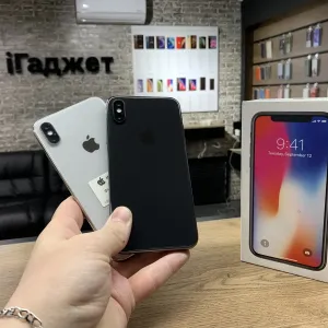 iPhone X 64GB (Silver / Space Gray) Neverlock. Гарантія !