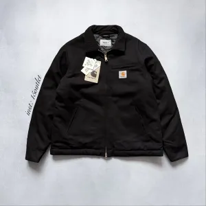Куртка Carhartt WIP Detroit Black Кархарт Детроит Бобмер Оверсайз