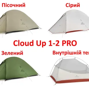 Намет палатка Naturehike Cloud Up 1 2 PRO нейлон 20D