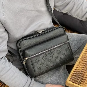 РОЗПРОДАЖ чоловіча сумка Louis Vuitton мужская сумка барсетка мессенджер клатч через плечо барсетка бананка