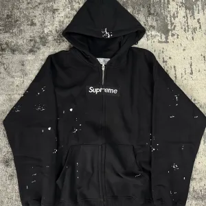 ‼️3 Кольори ‼️ Зіп Худі Supreme x Maison Margiela MM6 / Мейсон Марджела / Зіпка / Супрім /Худак / MM6