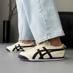 Кросівки Asics Onitsuka Tiger Mexico Black/Beige premium | Кроссовки Асикс жіночі