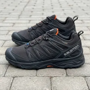 Водостійкі кросівки Salomon Speedcross Pro Thinsulate (41-46) — термо чоловічі Саломон, Waterproof, чорні, зимові