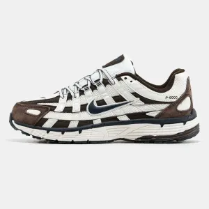 Кросівки Nike P-6000 White/Brown premium | Кроссовки Найк чоловічі жіночі