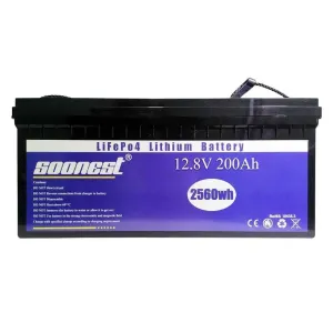 LiFePO4 Soonest 12V 200Ah потужний акумулятор з безкоштовною доставкою