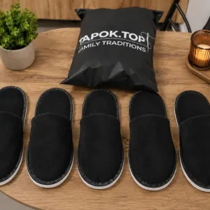 Набір гостьових капців 5В1 Black Luxury