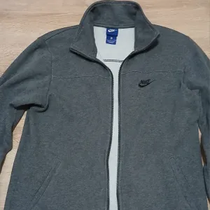 Чоловіча оригінальна кофта Nike, сіра олімпійка, зіпка  розмір S