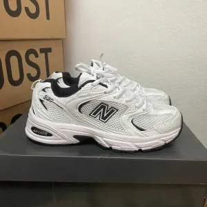 Кроссовки New Balance 530 Silver Black / Нью беленс 530 черные 37 38 39 40