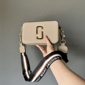 Жіноча сумка Marc Jacobs через плече женская сумка кроссбоди Люкс беж
