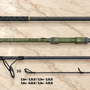 Коропове вудлище Aifeima Jaguar Carp 3,6м; 3,9м  3.5lb; 4lb