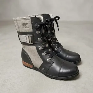 Черевики осінні жіночі берці мілітарі Sorel Major Carly Waterproof (р. 39 / 25 см)