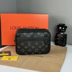 Мужская сумка Louis Vuitton чоловіча сумка барсетка клатч месенджер через плече крос боді