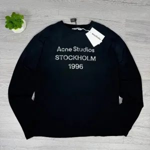 Лонгслів Acne Studios Stockholm 1996 Oversize | Чоловічий | Бавовна | Новий | Лонгслів Акне Студіос
