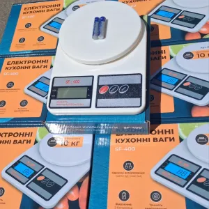 Ціна знижена Ваги кухонні 10 кг похибка 1 грамм LCDдісплей  весы