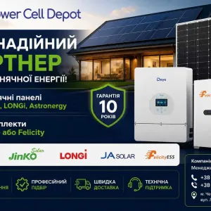 Сонячні панелі, Гібридні інвертори ,Акумулятори  — сучасні рішення для енергетичної незалежност