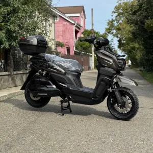 Corso BlackFury Електроскутер 2999 Вт 100км 77В 50А Lifepo4 2026 чорний графіт Корсо Блекфьюрі