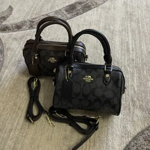 Сумка Coach rowan satchel bag через плече, жіноча сумка coach rowan шкіряна, сумка коуч коач женская coach