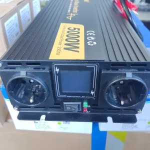 Інвертор на 24v, перетворювач 24/220потужністю  5кВт 24v