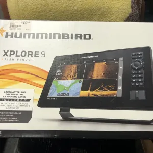 Новий ехолот Hamminbird Xplore 9 CMSI+.Можливо з Mega Live 1/2,Mega 360.