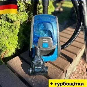 Пылесос колбовый 3700ватт + турбощетка. Пилосос безмішковий. Колбовий