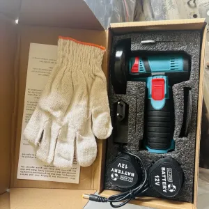 Аккумуляторная угловая шлифмашина 12V