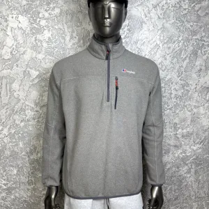 Berghaus кофта толстовка L размер на флисе трекинговая серая