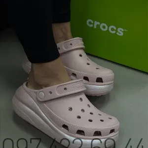 Жіночі Crocs Classic Crush супер Новинка Crocs на Платформі