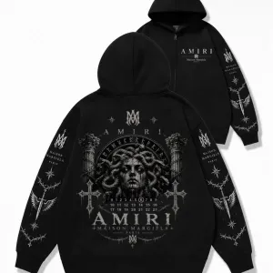 худи кофта толстовка Maison Margiela  Paris х Amiri Logo унисекс коллаборация Амири и Мейсон Марджелы  Новинка лонгслив  Новинки MM6
