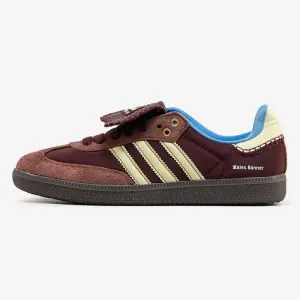 Кросівки Adidas Samba x Wales Bonner Brown premium | Кроссовки Адидас жіночі чоловічі