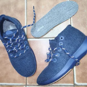 Женские высокие водонепроницаемые кроссовки Allbirds Wool Runner-up Mizzle, меринос демисезон 24см 37р