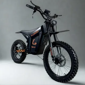 NEW! Електробайк KUGOO Wish 01 BLACK EDITION (2026) З регульованою підвіскою!
