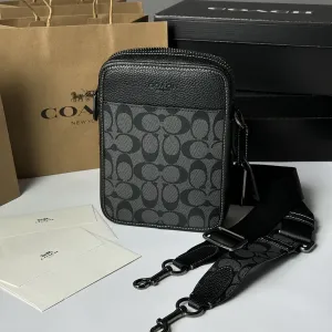 Чоловіча сумка Coach мужская сумка барсетка мессенджер клатч барсетка через плечо