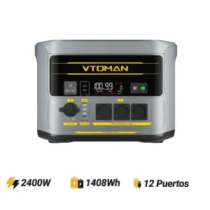 VTOMAN FlashSpeed 2400 — НОВА зарядна станція 2400 Вт / 1408 Вт·год