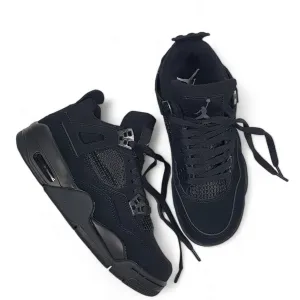 Nike Air Jordan 4 Retro Black Cat кросівки найк аір джордан 4 джордани