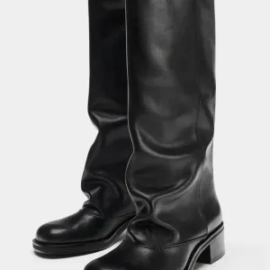 Шкіряні чоботи Zara розмір 41