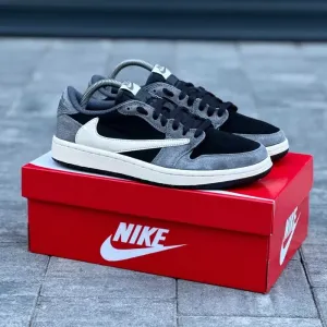 Мужские кроссовки Nike Air Jordan Retro 1 Low "Flagment Travis Scott"