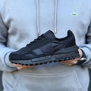 Кросівки Lacoste Elite Active T All Black premium | Кроссовки чоловічі