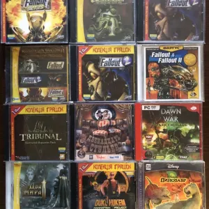 Диски PC (ПК): Fallout, Duke Nukem, Dino Crisis, Doom Diablo Divinity Original Sin, Сибирь Cold Fear, Call of Cthulhu, Братья Пилоты Бумер BloodRayne