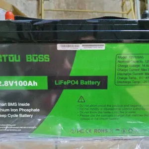 Акумулятор LiFePo4 Datou boss 12V, 24V, 48V, 50/100/200/300A аккумулятор lifepo4, eve, опт, оптом, літій, літієвий, литий, литиевый, Smart BMS, акб