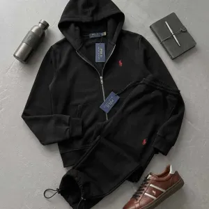 Костюм Polo чорний штани + кофта, костюм поло