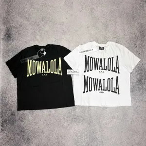Футболка Mowalola Double Logo Tee opium archive